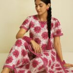 Pink Bloom – 2-Piece Unstitched Printed Set