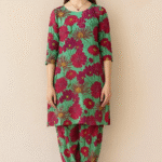 Ruby Flora – 2-Piece Unstitched Printed Set